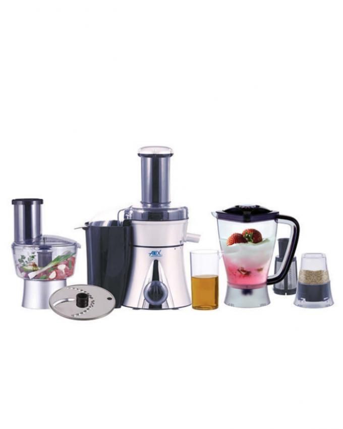 Anex AG 3051 Multifunction Food Processor 700 Watts Black & Silver - view 1
